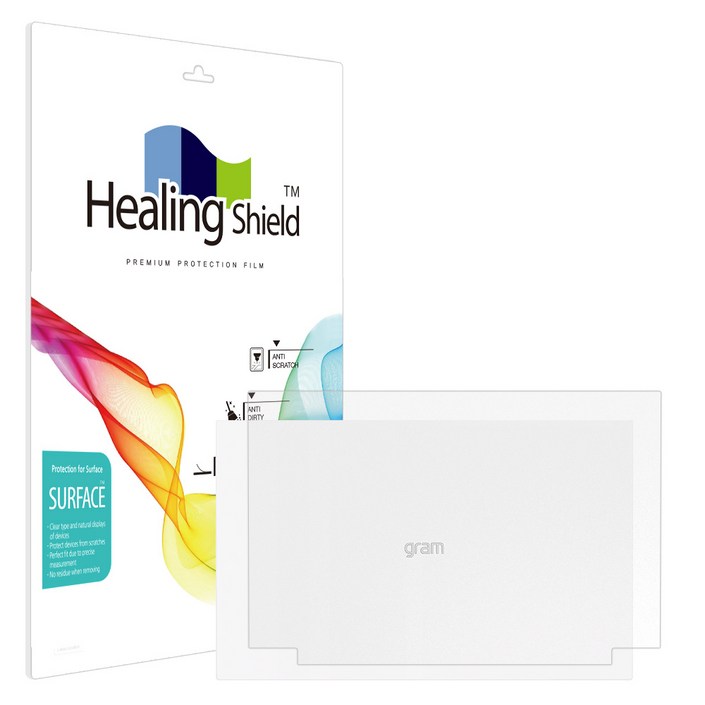 힐링쉴드 LG 그램 2025 15Z90T 15ZD90T 무광 상판보호필름 2매, 1개