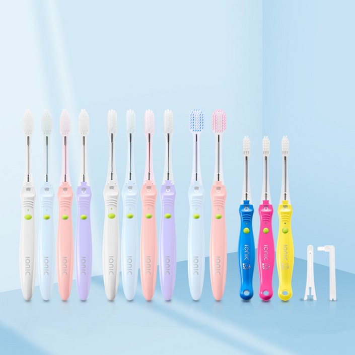 부드러운 미세모 일본 아이오닉 미세전류 칫솔 플라그제거