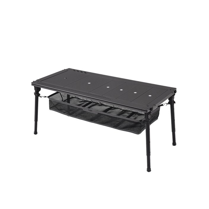 카고컨테이너 IGT 테이블 캠핑 조립식 휴대용 테이블, 그레이