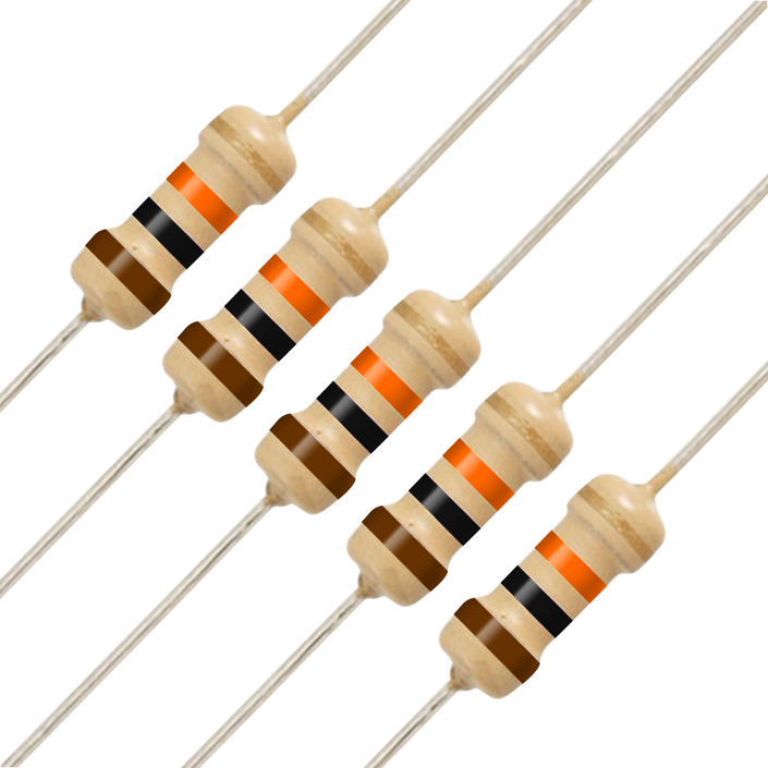 저항 10KΩ 14W 5 100pcs