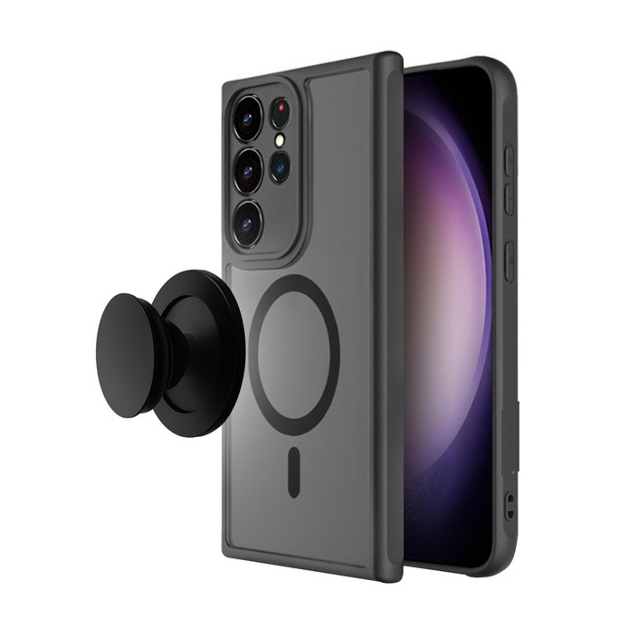 리네시 갤럭시 S22 S23 S24 S25 플러스 울트라 엣지 맥세이프 하이브리드 거치 휴대폰 케이스