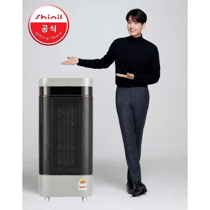 신일전자 SEHS3000Y 온풍기 업소용 전기 히터 난로 온열기 PTC 리모컨 가정용