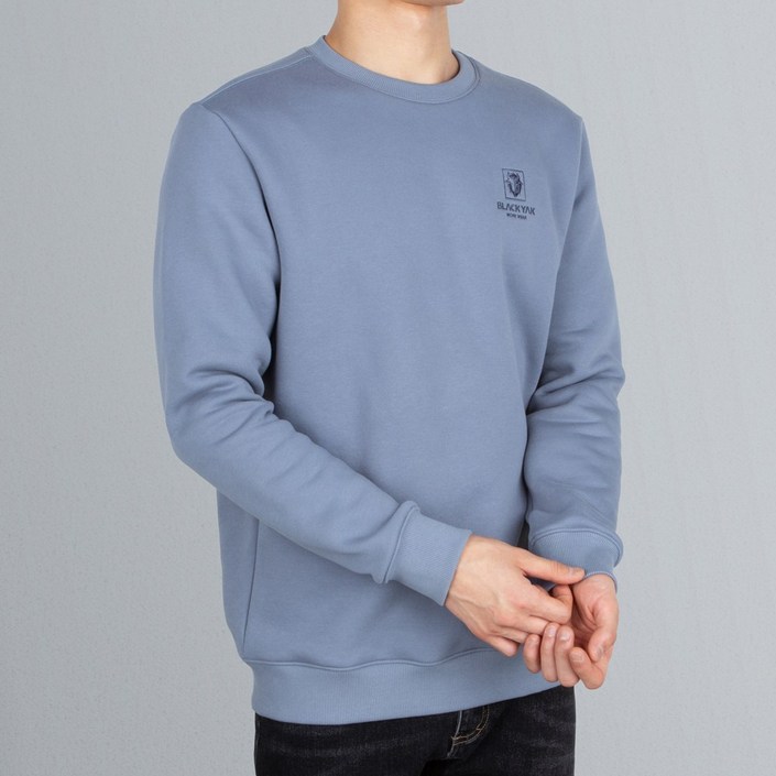 블랙야크 애슬레저 기모 맨투맨 BKJ1012