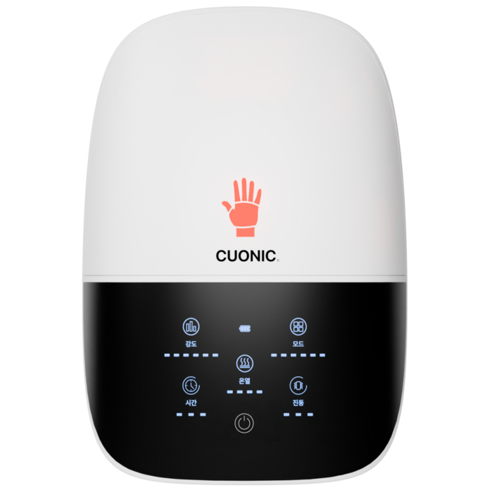 손가락 분리형 스트레칭 마사지기 핸디팟 온열 손 손목 마사지 기계, 화이트, SML003