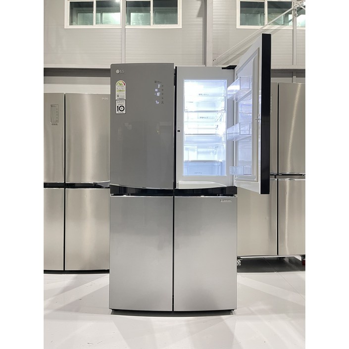 134 엘지 671리터 4도어 중고냉장고 세미빌트인 매직스페이스 하이그로시 제균탈취