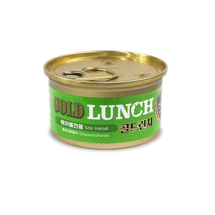 프리미엄 골드 런치 캔 길고양이 24개 냥밥 주식 헤어볼