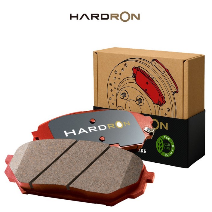 하드론 프리미엄 브레이크패드 전륜세트 스팅어 18, 앞 HP1936