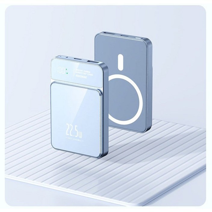 PYHO 20000mAh 대용량 보조배터리 PD22.5W 슈퍼 급속충전15W 무선충전 맥세이프 보조배터리 항공 표준에 부합 PYHO 20000mAh 대용량 보조배터리 PD22.5W 슈퍼 급속충전15W 무선충전 맥세이프 보조배터리 항공 표준에 부합