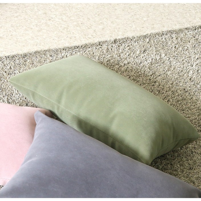 베르사 국내수작업 50X3040X40솜포함 북유럽 기능성 인테리어쿠션 쇼파쿠션 소파쿠션 발수 방수 이지클린 패브릭쿠션, 카키30X50