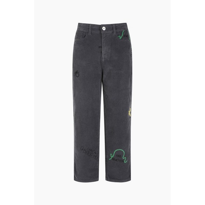 [백화점 정품] 25FW 베네통 프린트 코듀로이 팬츠BADP93511