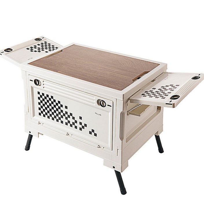 AUDOC 캠핑 접이식 폴딩 박스 아웃도어 정리함 대용량 차량용 트렁크 보관함