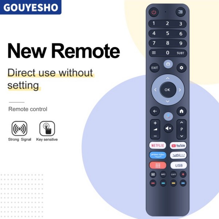 원사 스마트 TV 교체용 리모컨 음성 기능 없음 새 상품