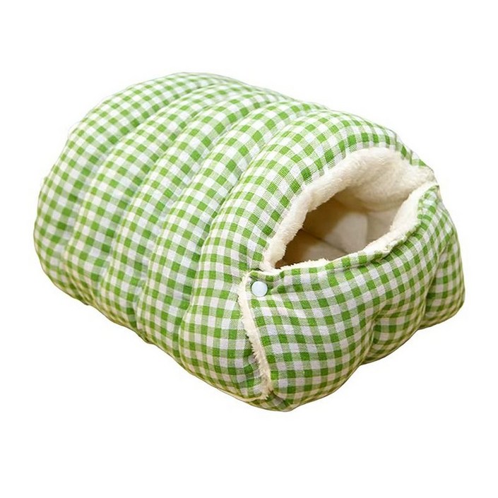 고양이 강아지 집 침낭 겨울 아늑하고 부드럽고 실내