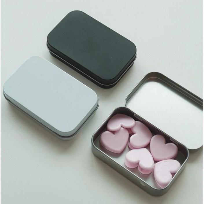 깡통 수납 사탕 굿즈 알루미늄 2size 케이스 정리 철제 틴케이스 사각 철 보관함 3color 소품 카드 깡통 수납 사탕 굿즈 알루미늄 2size 케이스 정리 철제 틴케이스 사각 철 보관함 3color 소품 카드