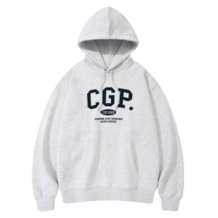 매장정품 코드그라피 후드티 CGP 아치 로고 후드티라이트그레이