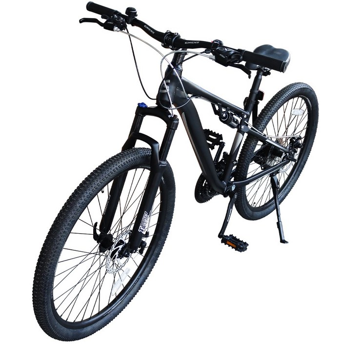 블랙프라이데이 세일 크로비스 27.5인치 26인치 24인치 21단 더블 락샥 앞뒤쇼바 DX MTB 자전거 학생용 출퇴근 자전거, 1개, 26인치매트블랙미조립, 170cm
