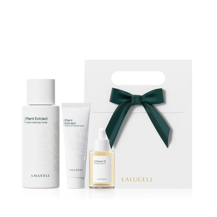 라루셀 비타민 12 데일리 케어 토너 세럼 크림 3종 세트 임산부 예비맘 기미케어 고기능성 출산선물