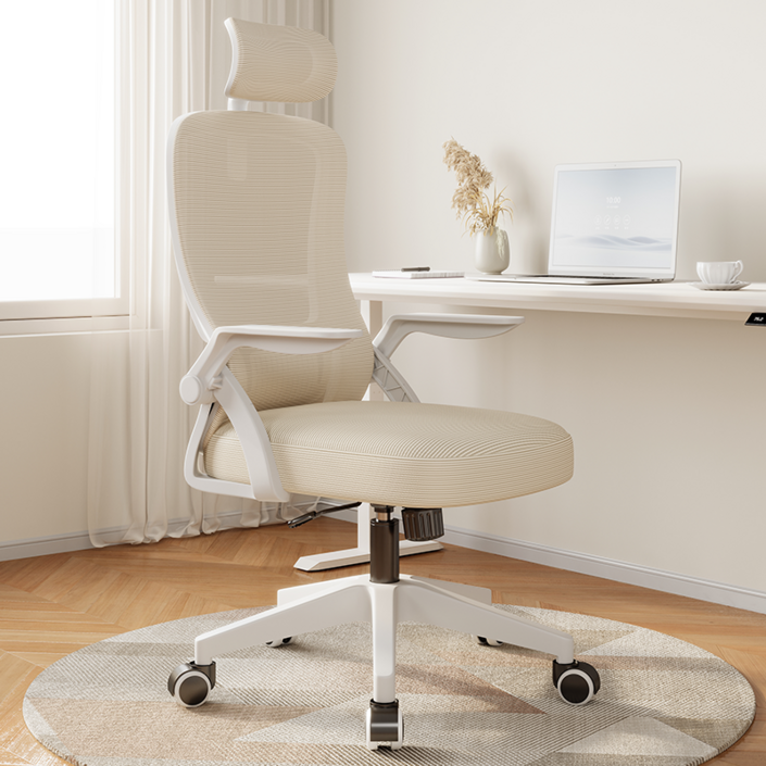 티야드 자세교정 공부 사무용 의자 허리받침 컴퓨터 메쉬 사무실의자