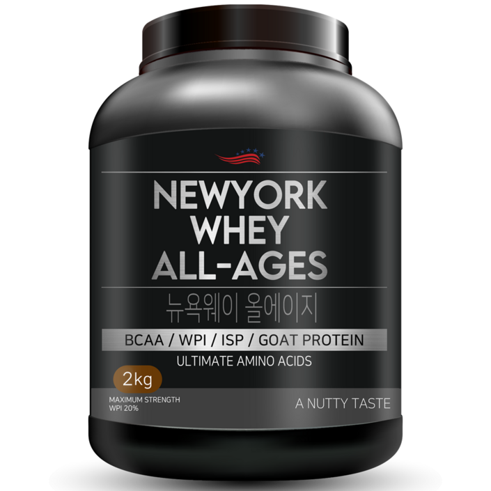 뉴욕웨이 올에이지 WPI 함유 미숫가루맛 단백질보충제 단백질쉐이크 산양유 프로틴