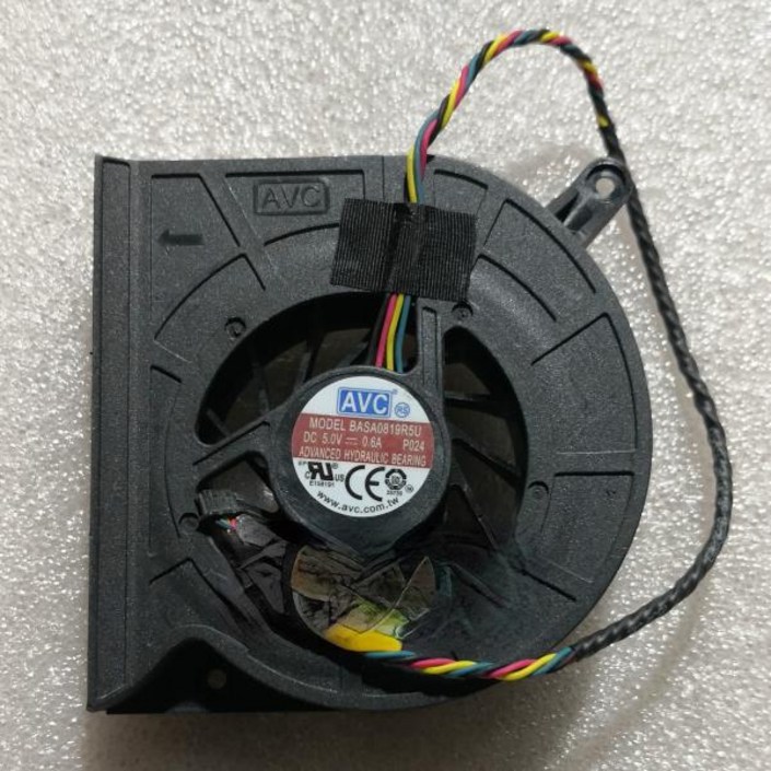 AVC BASA0819R5U DC5.0V 0.6A P024 올인원 팬 컴퓨터 팬