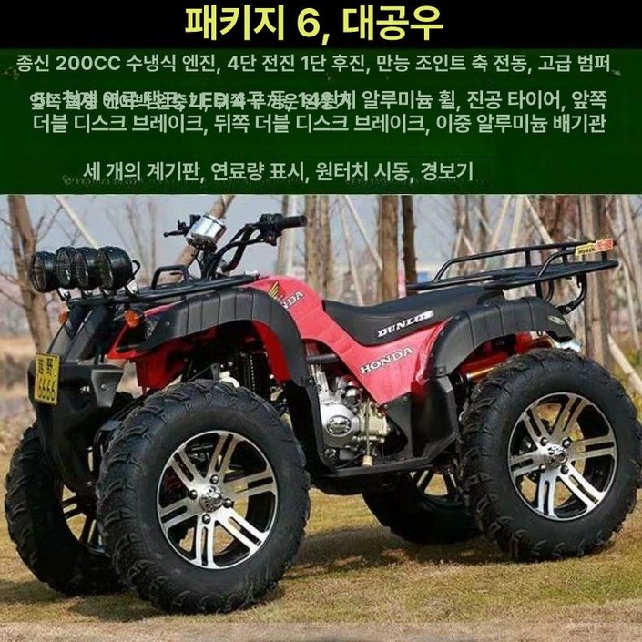 사륜 오토바이 사발이 팜트럭, 대형 불 패키지 6, 기본 모델명품번