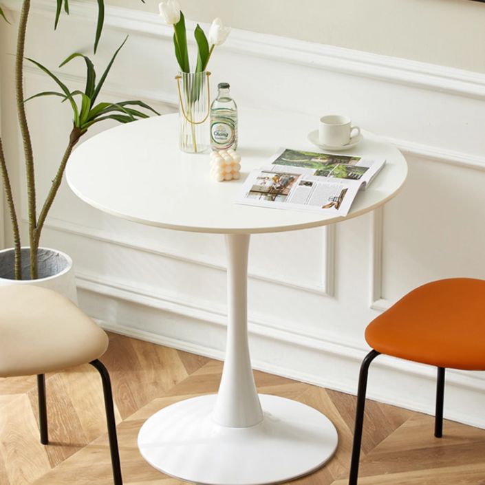 하루꿈 원형 식탁 테이블 카페 인테리어 다용도 주방 거실 탁자 밥상