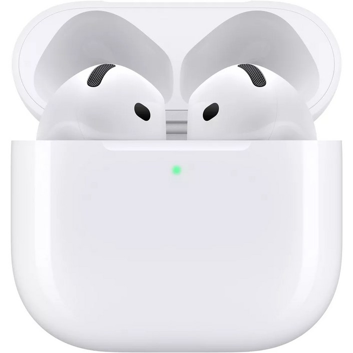 Apple 에어팟 4 화이트 스타일 케이스 액티브 노이즈 캔슬링 블루투스 이어폰MXP93KHA, sdfs, fgdf
