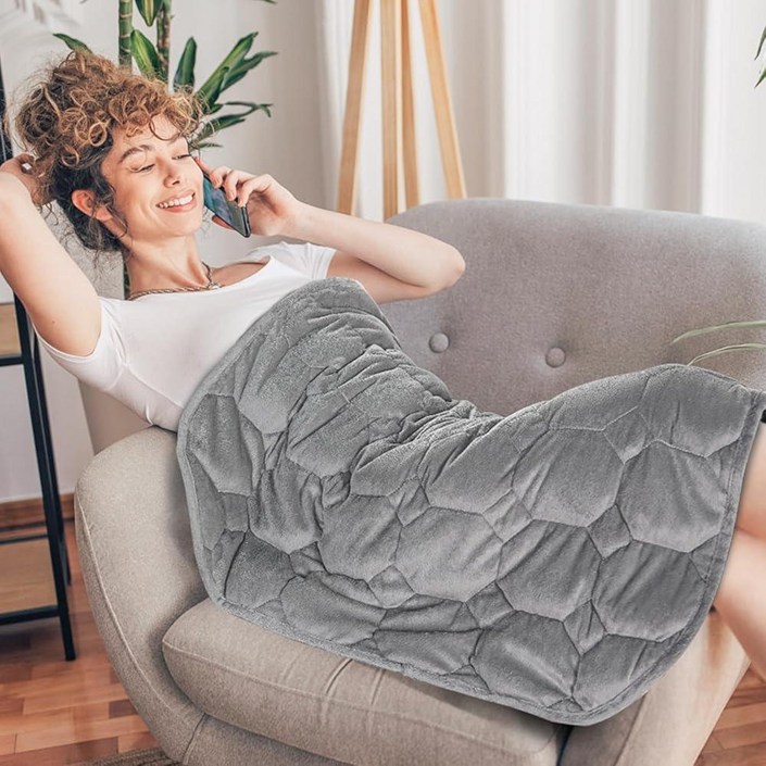 [1587988] Topblan 중력담요 3.2kg(7파운드), 사계절용 수면용 담요 ,  무게감 포근 , 세탁가능