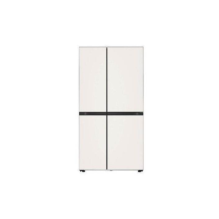 LG 디오스 냉장고 매직스페이스 오브제컬렉션 글라스 베이지 832L S834BB20