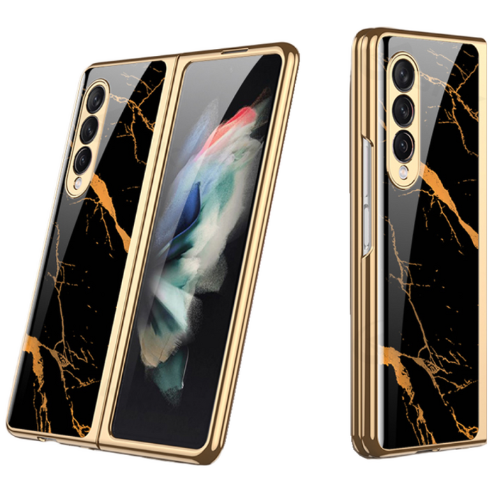 갤럭시폴드3케이스 갤럭시Z폴드3케이스 스트랩 슬림 하드 강화유리