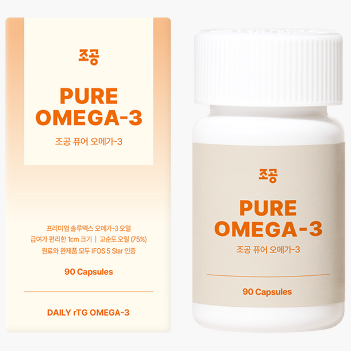 조공 반려동물 rTG 퓨어 영양제, 90정, 오메가3, 1개