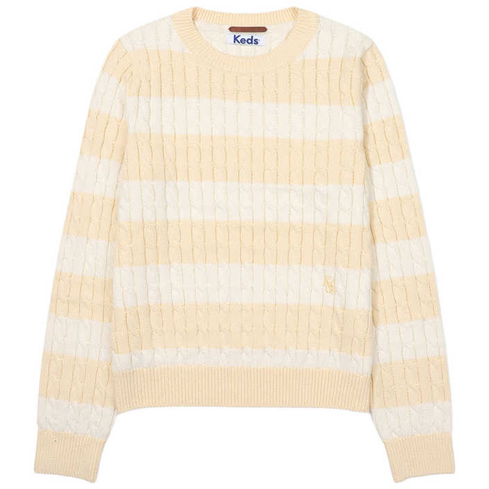 Keds 스트라이프 니트 풀오버KD2STF3101FVAA