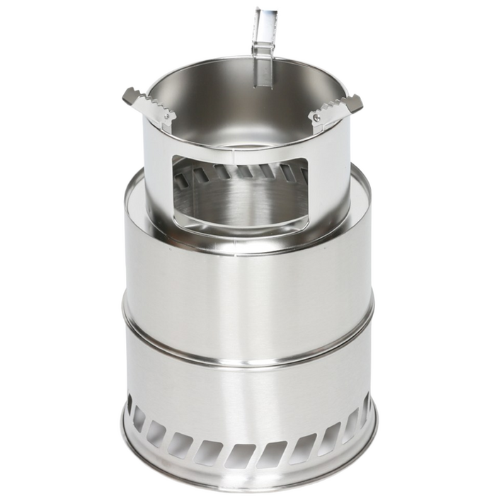 갑도리 우드스토브 불멍화로대 캠핑 미니 화로 사은품 일회용석쇠 증정, 1개