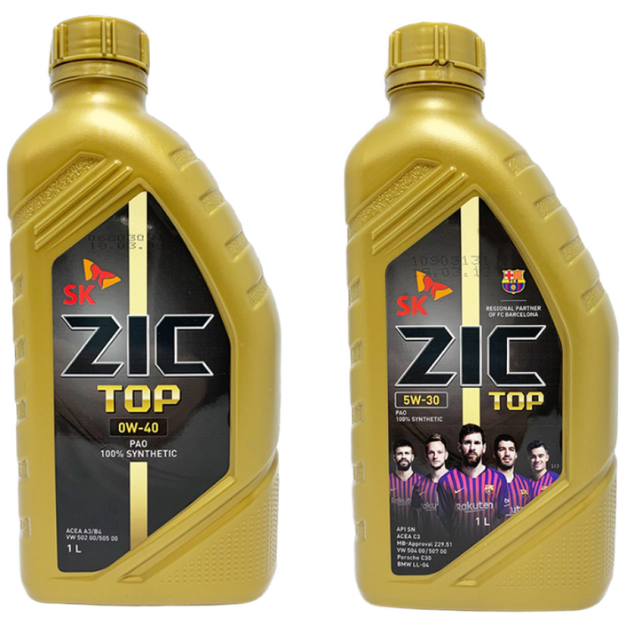 지크 탑 TOP 5w30 1L 가솔린 디젤 LPG 승용엔진오일 엔진오일