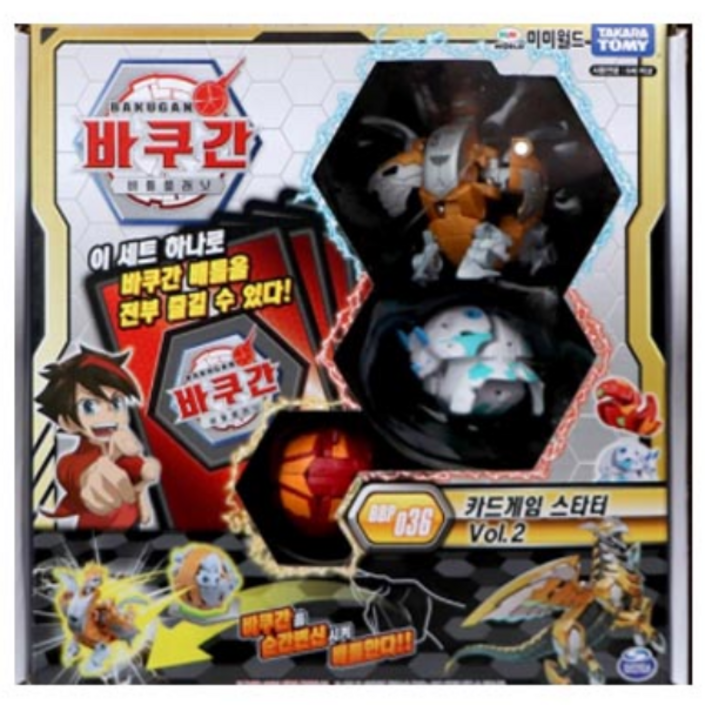 미미월드 바쿠간 BBP 036 카드게임스타터 vol2 배틀로봇