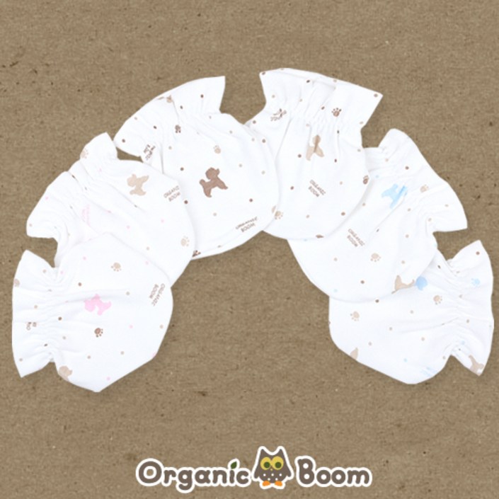 오가닉붐착한 유기농 푸들 쭈쭈 발싸개3컬러