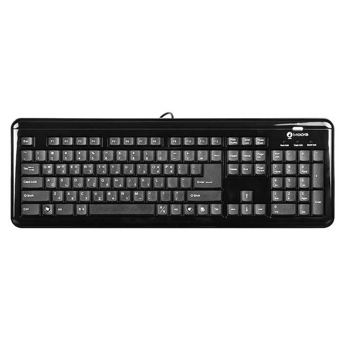 아이락스 KR6170 펜타그래프 저소음 키보드, 블랙, KR6170