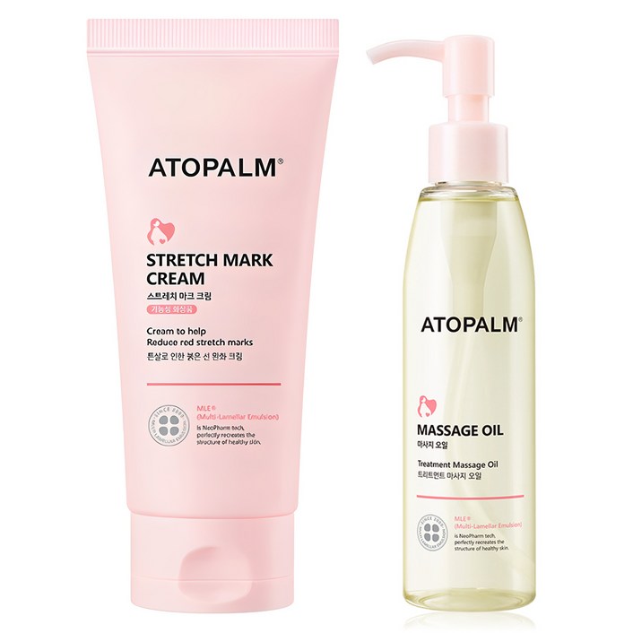 아토팜 매터니티 케어 스트레치 마크 튼살크림 150ml 마사지 오일 120ml 아토팜 매터니티 케어 스트레치 마크 튼살크림 150ml 마사지 오일 120ml