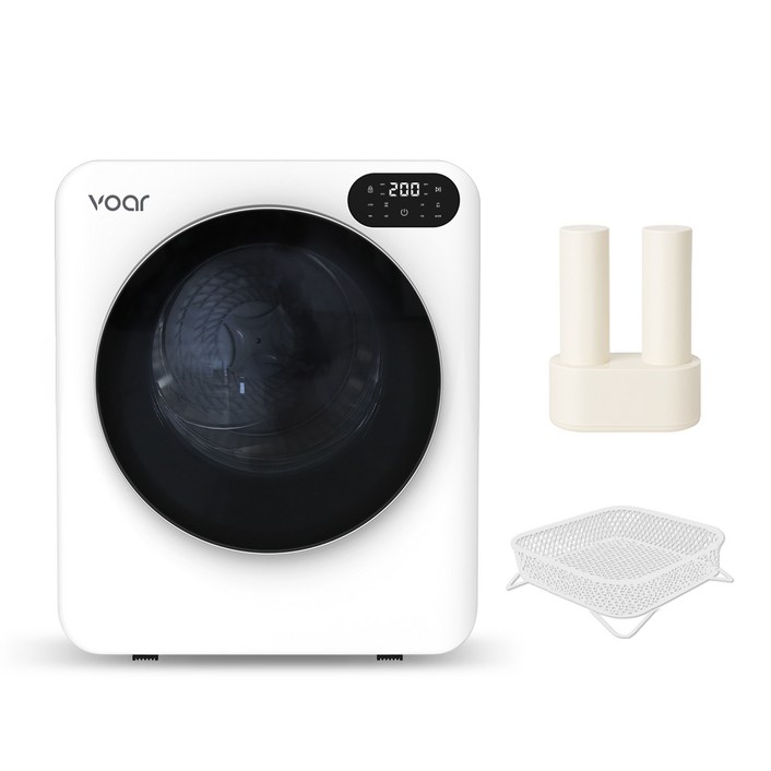 보아르 컴플릿S UV살균 원룸 의류 미니 건조기 VCDM-001WH 4kg 고객직접설치, VCDM-001WH, 화이트