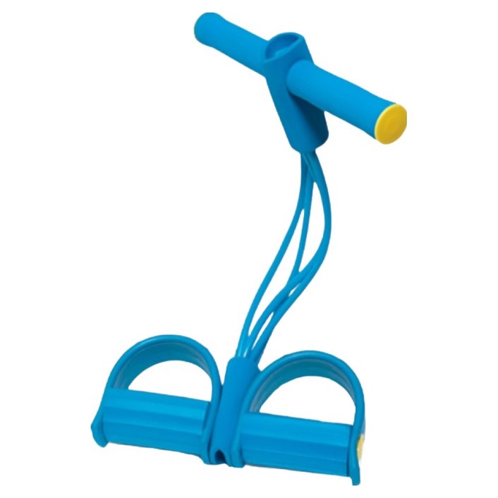 휴다온 전신 스트레칭 4선 중강도 고탄력 로잉밴드, 블루, 1개