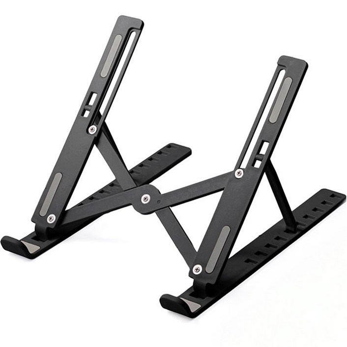 누아트 높이조절 휴대용 초경량 접이식 아이패드맥북노트북 16인치 호환 쿨링 거치대전용 파우치 포함