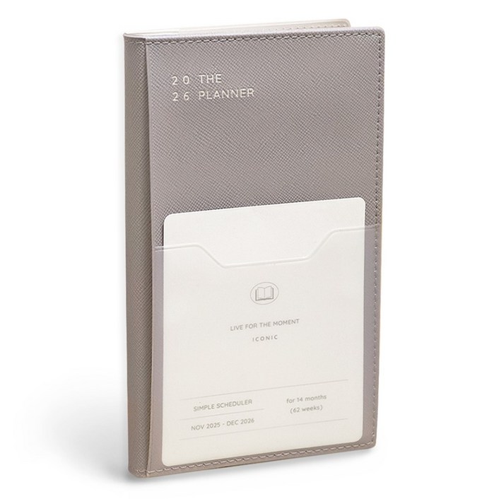 아이코닉 위클리 다이어리 스케줄러 2026 더 플래너 S