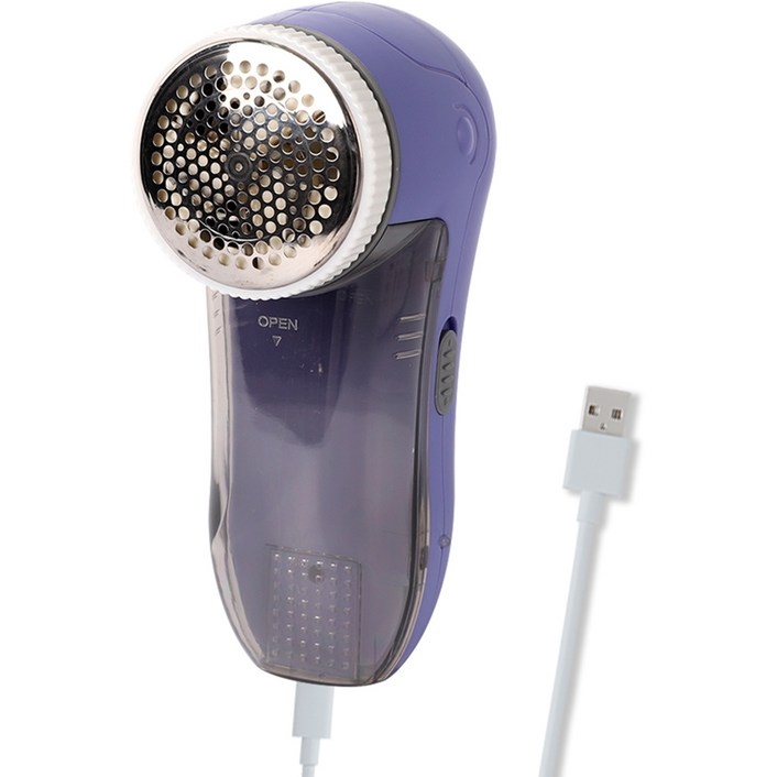 아이프리 세탁소용 보풀제거기 USB 충전식 3중날, FX-714, 혼합 색상