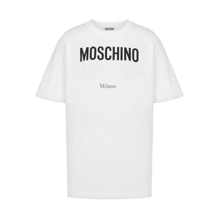모스키노 로고 프린트 티셔츠