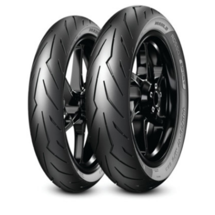 피렐리 로쏘스포츠 타이어 150/60-17 야마하 MT-03 YZF-R3 광폭 타이어 20230411