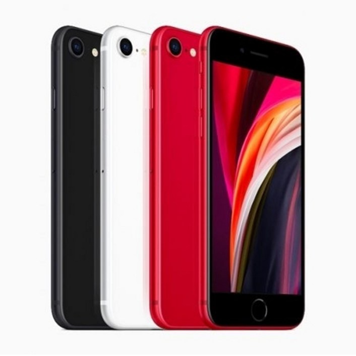 애플 아이폰 SE 2세대 64GB A2296 공기계 중고폰 리퍼폰, 블랙, 64GB