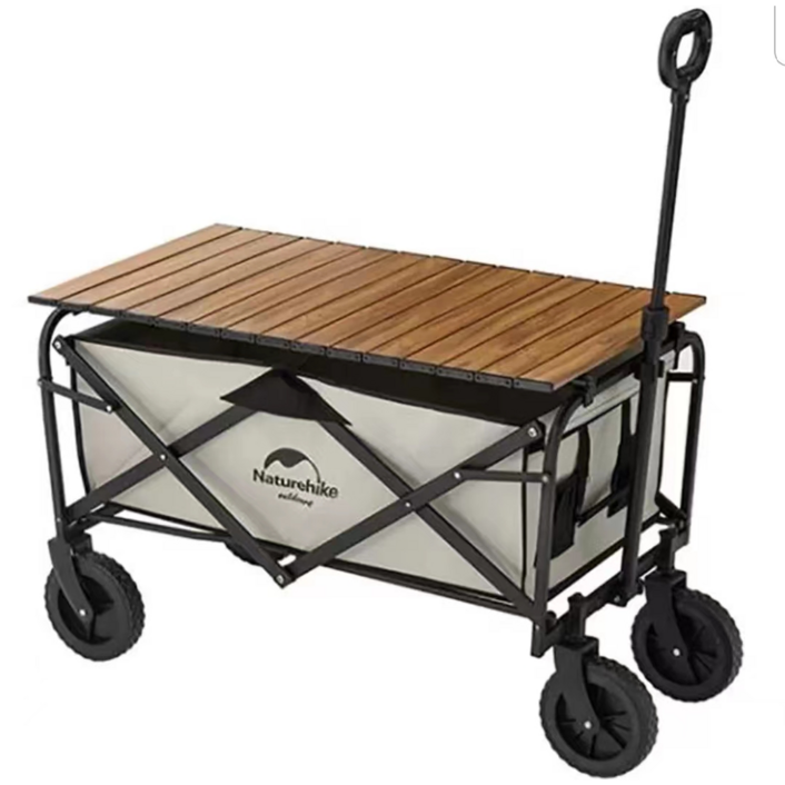 천하가인  NH 네이처하이크 야외용 캠핑용 접이식 밀차 왜건 카트 테이블