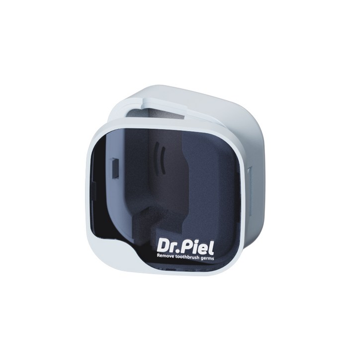 방수되는 칫솔 히팅건조 살균기 닥터피엘 올뉴큐빙 IPX7 인증, 스카이 블루