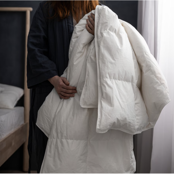 이케아 FJALLARNIKA 피엘라르니카 이불, 매우 따뜻한 오리털이불솜 200x230cm 더블 퀸 104.592.86