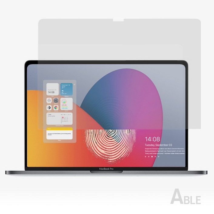 그램 14Z90S 반사방지 액정보호필름 LG 노트북 필름, 1개